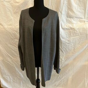 Talbots Long Open Front Women's Cardigan Sweater